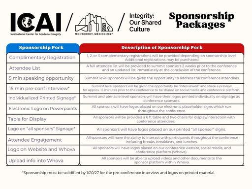 Sponsorship Information 2