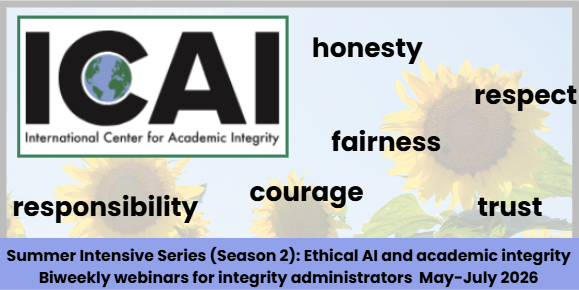 Summer Series Pre-webinar Blog 1: Teaching ethical use of AI as part of academic integrity training